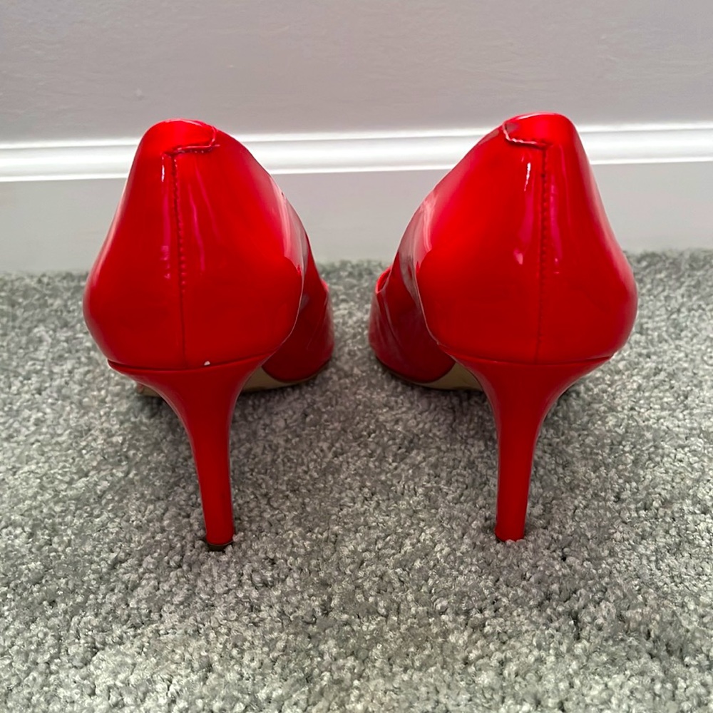 Red Bcbgeneration Pointed Toe Heels - image 4